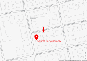 Source For Alpha, Anfahrtskizze Frankfurt